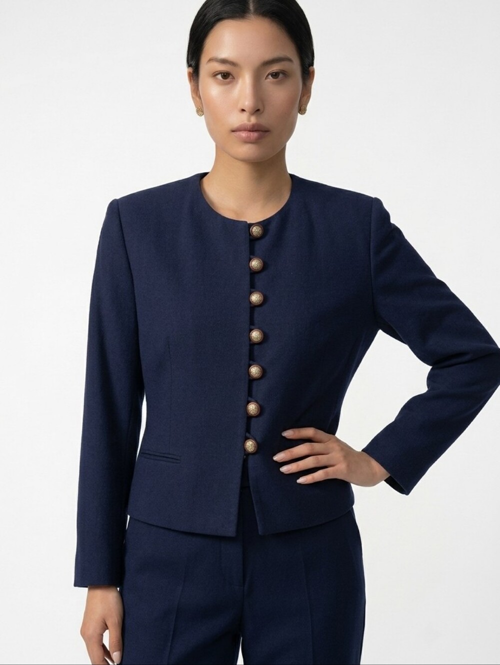 Vintage Principles Blue Blazer